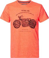 Petrol Industries - Heren Motor T-shirt  - Rood - Maat XL