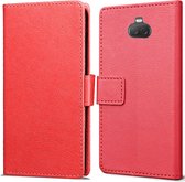 Knaldeals.com - Sony Xperia 10 hoesje - Book Wallet Case - rood