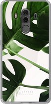 Huawei Mate 10 Pro Hoesje Transparant TPU Case - Tropical Plants #ffffff