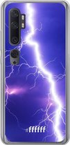 Xiaomi Mi Note 10 Hoesje Transparant TPU Case - Thunderbolt #ffffff