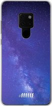 Huawei Mate 20 Hoesje Transparant TPU Case - Star Cluster #ffffff