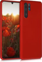 kwmobile telefoonhoesje voor Huawei P30 Pro - Hoesje voor smartphone - Back cover in metallic donkerrood