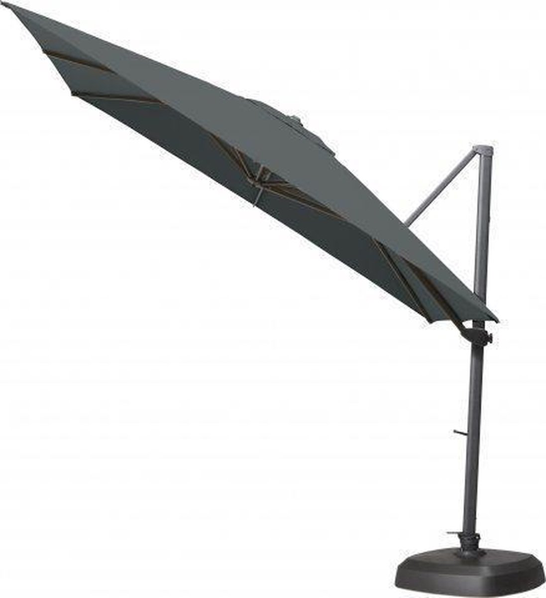 4 Seasons Outdoor Siesta zweefparasol 300 x 300 cm - charcoal
