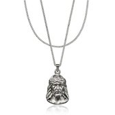 Croyez Jewelry | Jesus Silver Layerup | Curb / 65cm / 65cm