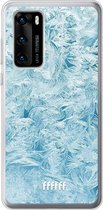 Huawei P40 Hoesje Transparant TPU Case - Siberia #ffffff