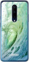OnePlus 7 Pro Hoesje Transparant TPU Case - It's a Wave #ffffff
