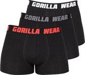 Gorilla Wear Boxershorts 3-Pack - Zwart - 3XL