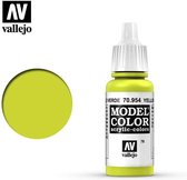Vallejo 70954 Model Color Yellow Green - Acryl Verf flesje