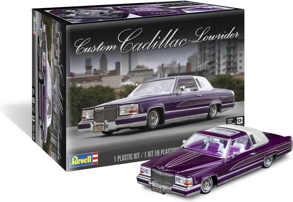 1:25 Revell 14438 Custom Cadillac Lowrider Car Plastic