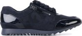 Hassia Vrouwen Leren Lage sneakers / Damesschoenen  301911 - Blauw - Maat 39.5