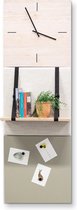 Dock Four - Beige (off white) wanddecoratie - set 3 panelen