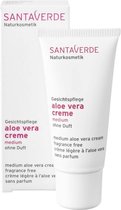 Santaverde Cream Medium Fragrance Free Crème de jour Decollete, Visage, Cou 30 ml