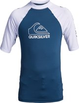 Quiksilver - UV-zwemshirt voor tieners - On Tour - Grijsblauw - maat 152cm