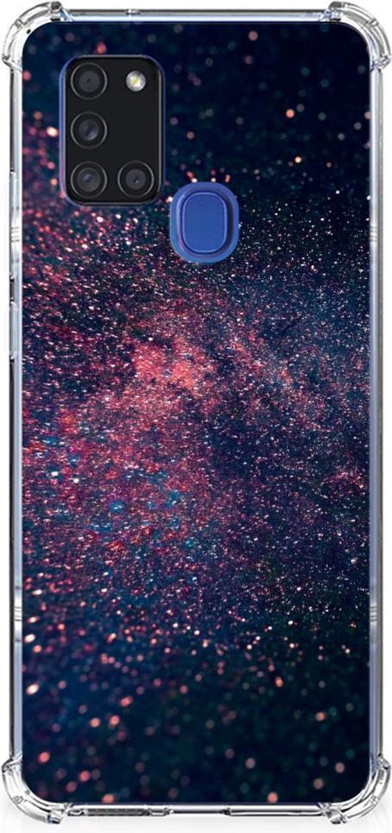 Samsung Galaxy A21s Shockproof Case Stars