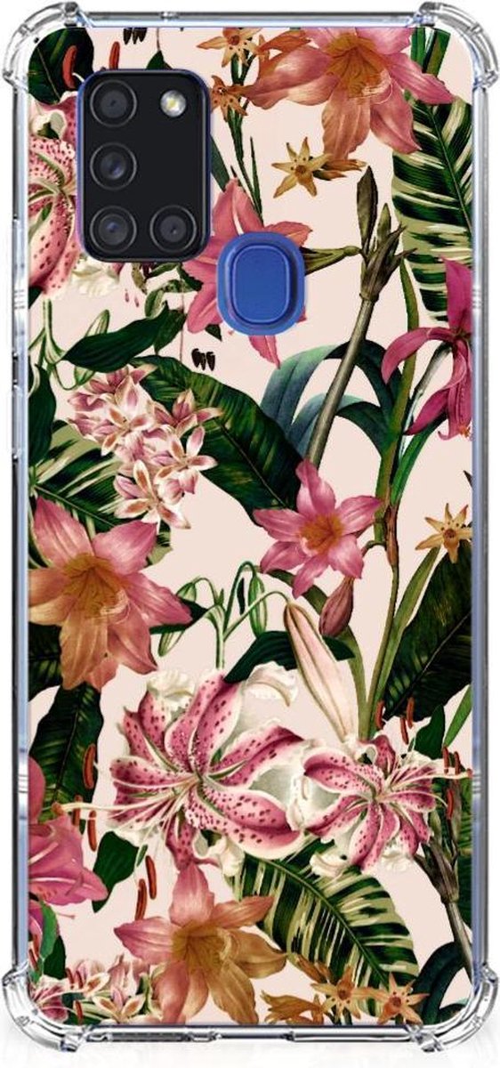 Samsung Galaxy A21s Case Flowers
