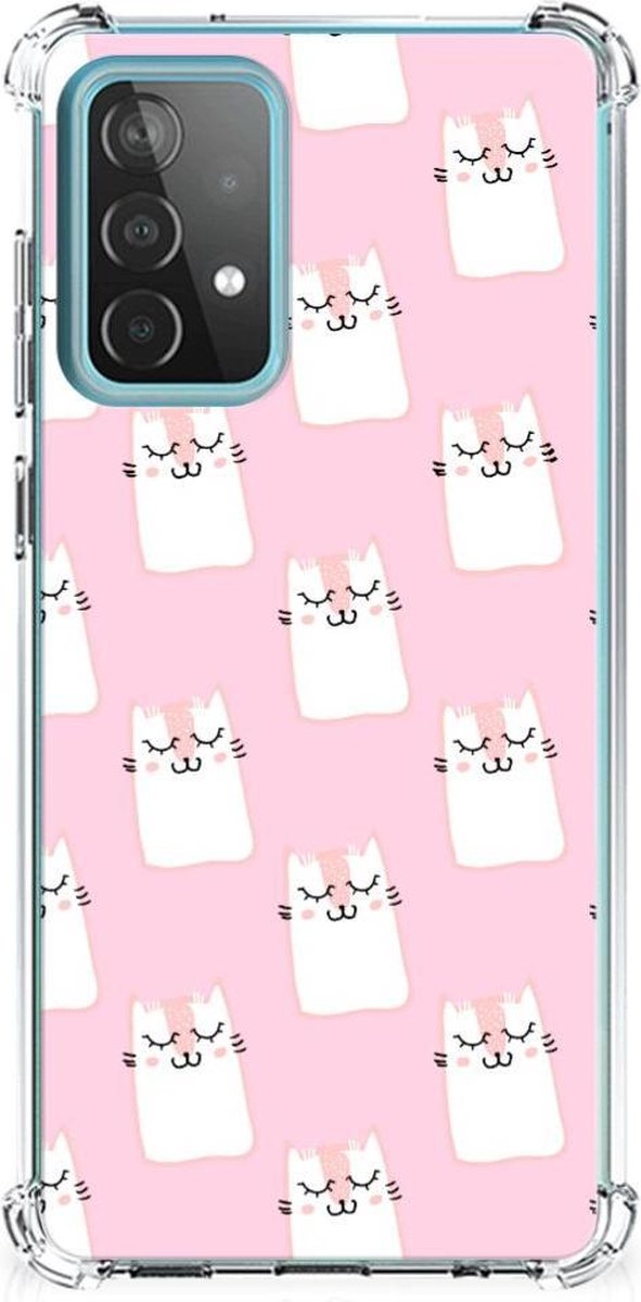 Samsung Galaxy A52 4G/5G Case Anti-shock Sleeping Cats