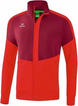 Erima Squad Trainingsjack Bordeaux-Rood Maat XL