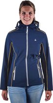 BJØRNSON SANNA Softshell Jas Dames - Maat 40 - Donkerblauw