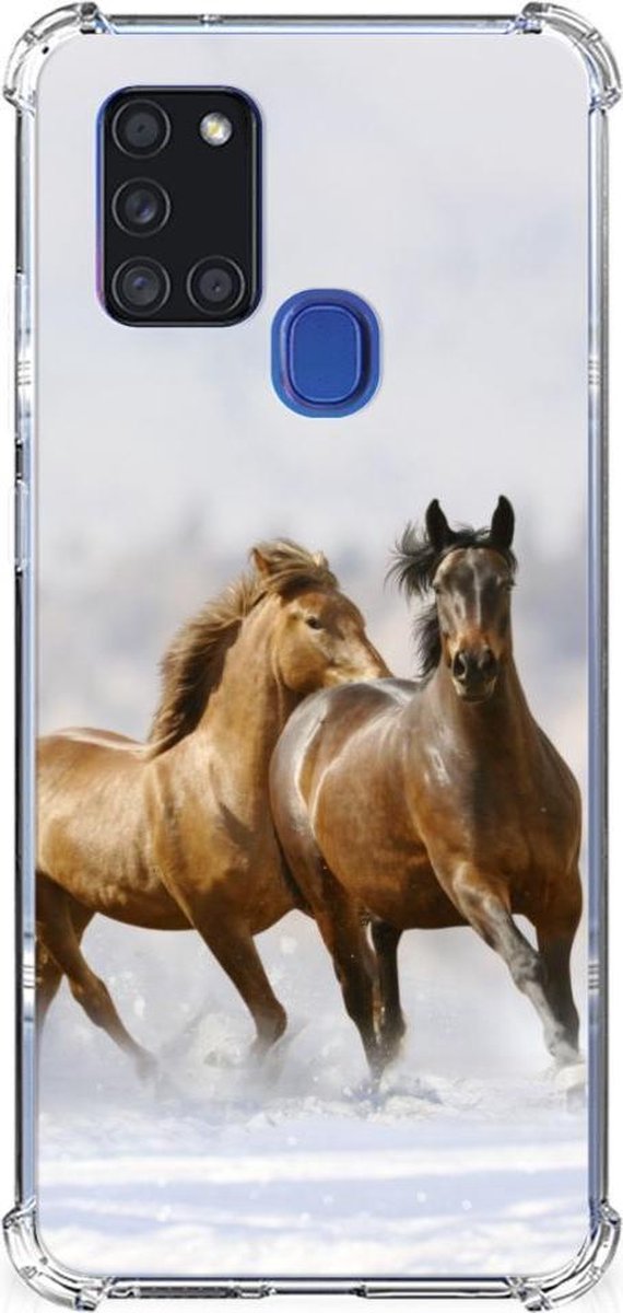 Samsung Galaxy A21s Case Anti-shock Paarden