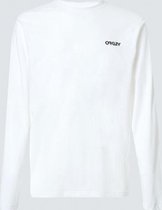 Oakley Heritage Eyeshade LS Tee/ White - FOA401387