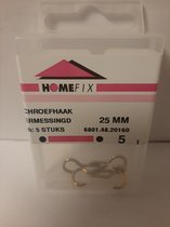 Homefix Schroefhaak 25mm