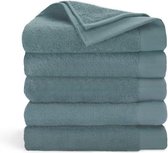Walra handdoeken 70x140 Remade Cotton - 5-delig - Badlaken 550 g/m² - 70% gerecycled Katoen / 30% Katoen - Handdoekenset Jade