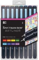 Spectrum Noir Artliner 8pk - Brush - Bright