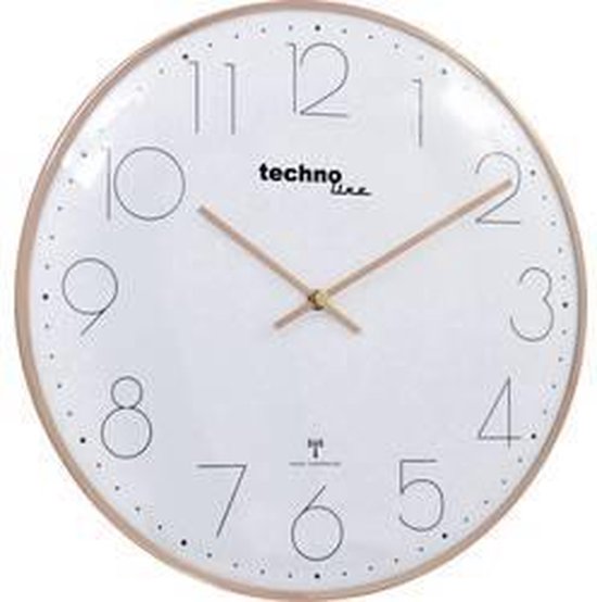 Wandklok 60 cm metaal meerkleurig kopen