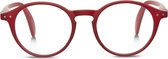 Looplabb Faust leesbril  +1.50 - burgundy rood