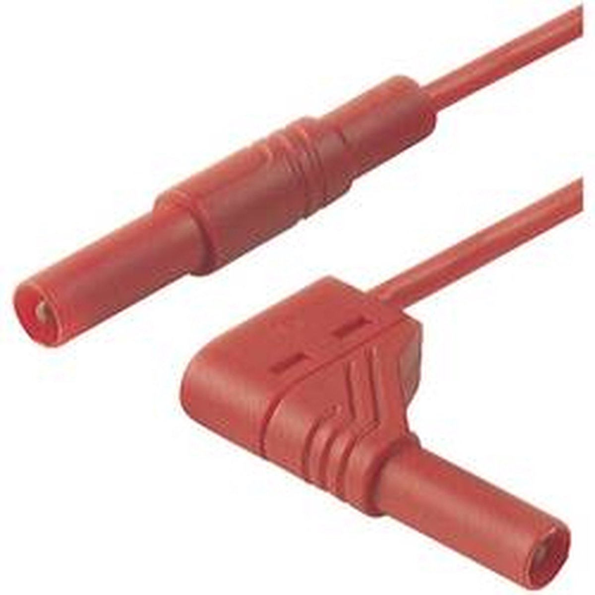 Hirschmann Test & Measurement MLS WG 200/2,5 rt Veiligheidsmeetsnoer Banaanstekker 4 mm Banaanstekker 4 mm 2.00 m Rood