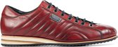 Harris Sneakers Heren - Lage sneakers / Herenschoenen - Leer - 0894     -  Rood - Maat 45