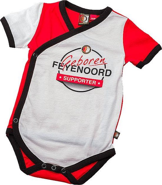 Feyenoord Romper Duo, rood/wit/zwart, Baby Boys (50-56) | bol