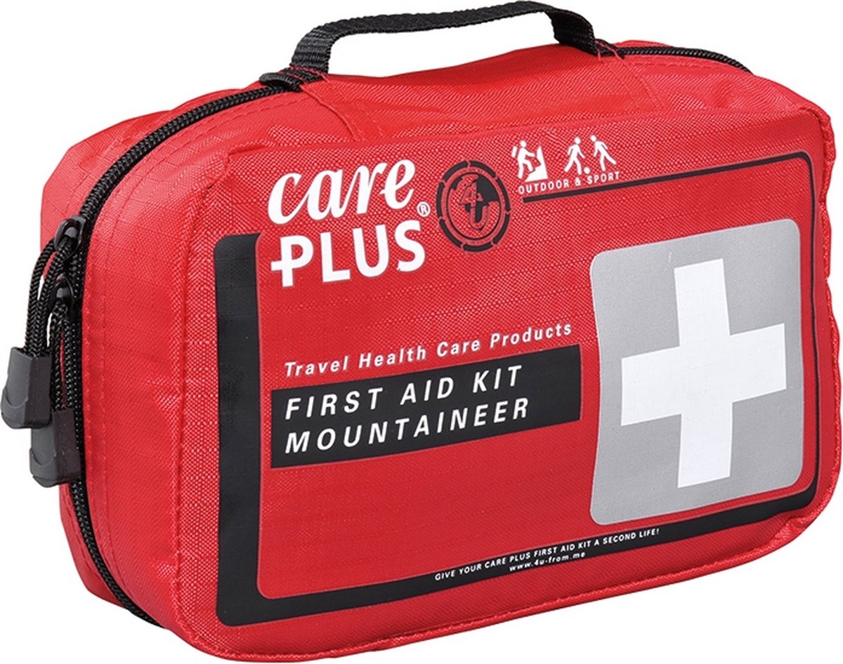 Care Plus First Aid Kit Mountaineer - EHBO set- verbanddoos - bergbeklimmers- wandelaars