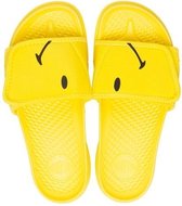 Palladium Solea Smiley slippers geel - Maat 41