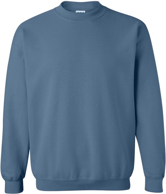 Gildan Zware Blend Unisex Adult Crewneck Sweatshirt voor volwassenen (Indigoblauw)