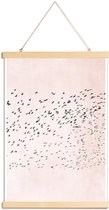 JUNIQE - Posterhanger Moving On To The Sun -60x90 /Kleurrijk