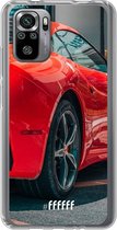 6F hoesje - geschikt voor Xiaomi Redmi Note 10S -  Transparant TPU Case - Ferrari #ffffff