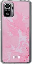 6F hoesje - geschikt voor Xiaomi Redmi Note 10S -  Transparant TPU Case - Pink Sync #ffffff