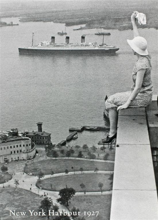 Poster - New York Harbour - Bettmann Archive - Zwart/Wit - Fotografie - Jaren 80