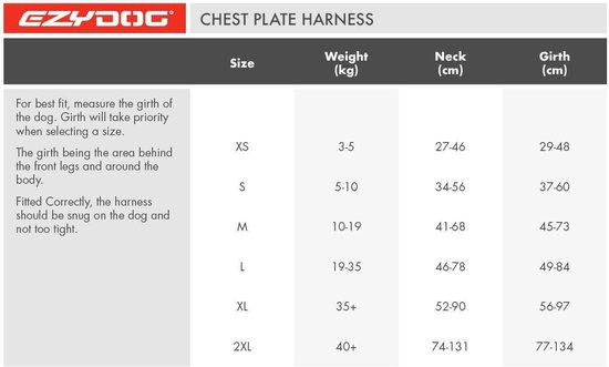 EzyDog Chest Plate Hondentuig met Autogordel Zekering - Honden Harnas - S - Bruin