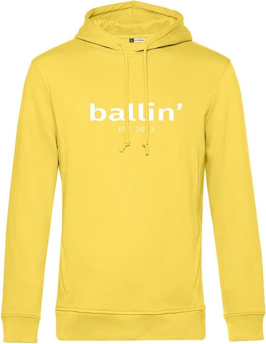 Ballin Est. 2013 - Sweats à capuche pour hommes Sweat à capuche Basic - Jaune - Taille M