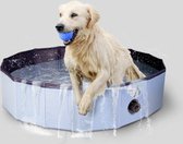 CoolPets Splash Dog Pool - Verkoelend zwembad voor honden - Spelenderwijs afkoelen - Verkrijgbaar in Small, Medium en Large - Medium: ø 100 x 25 cm