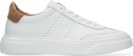 Giorgio 980137 Lage sneakers - Leren Sneaker - Heren - Wit - Maat 44 |  bol.com