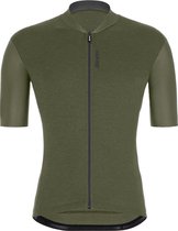 Santini Fietsshirt korte mouwen Heren Groen Zwart - Gravel S/S Jersey - S