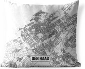 Buitenkussens - Tuin - Stadskaart Den Haag - 50x50 cm