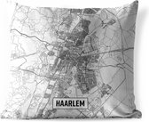 Buitenkussens - Tuin - Stadskaart Haarlem - 50x50 cm
