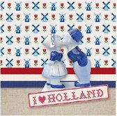 Serviettes de table Ambiente "I Love Holland" "