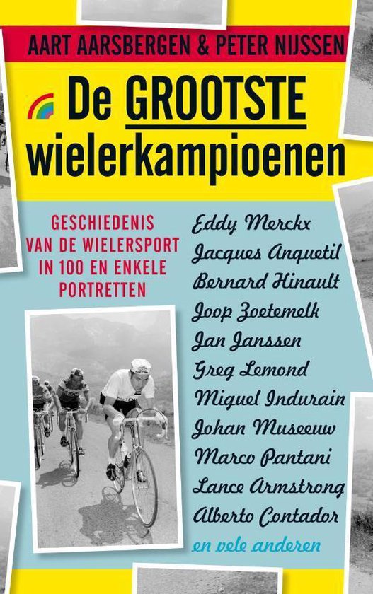 Cover van het boek 'De grootste wielerkampioenen' van A. Aarsbergen