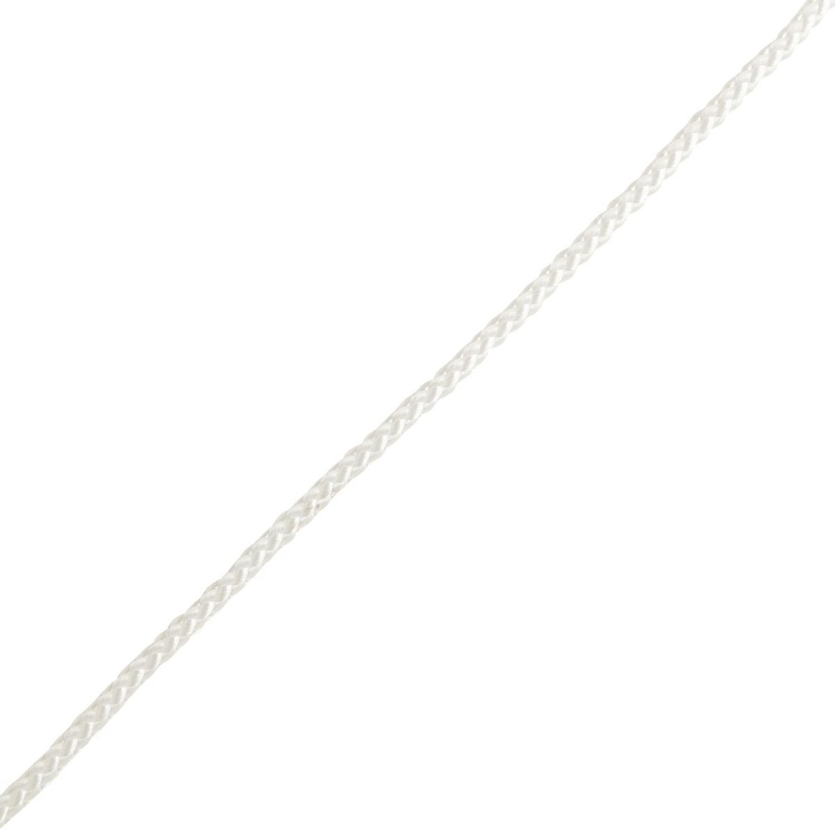 Star-X. Nylonkoord touw 20 meter 8mm dik. Wit.