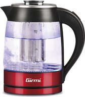 GIRMI GLAZEN WATERKOKER MET THEEFILTER 1.8L
